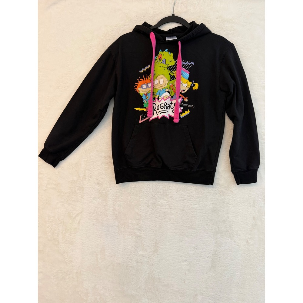 Nickelodeon Rugrats Reptar Graphic Hoodie Bundle Boys Size M 7-9 Black 2 Pack